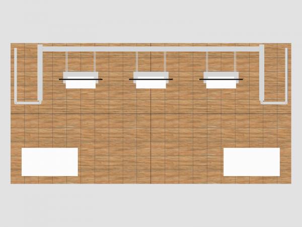 RE-2123 Rental Trade Show Exhibit -- Plan View